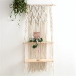 Etagere macramé perles