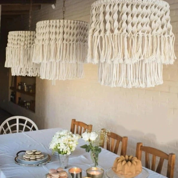 LUSTRE MACRAME DECORATION